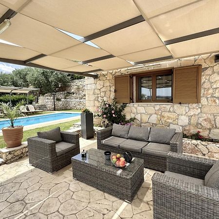 Villa Vangelis Stylos Crete Samonas Bagian luar foto