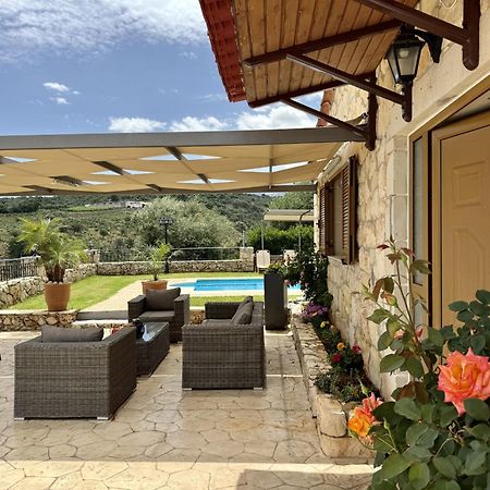 Villa Vangelis Stylos Crete Samonas Bagian luar foto