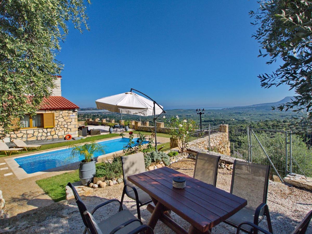 Villa Vangelis Stylos Crete Samonas Bagian luar foto