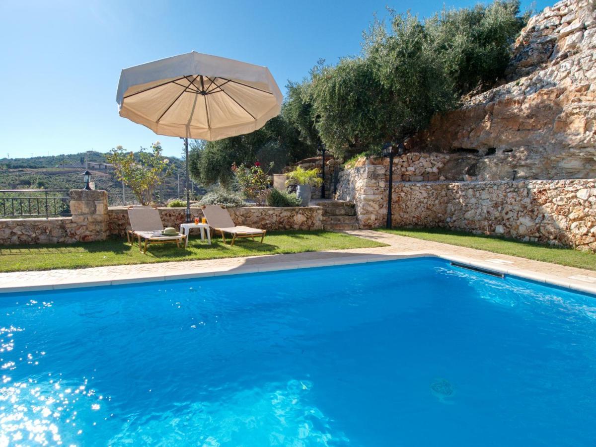 Villa Vangelis Stylos Crete Samonas Bagian luar foto