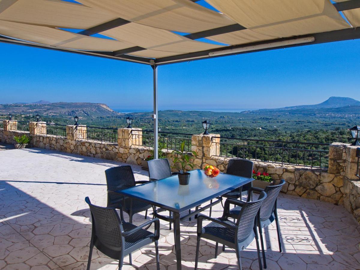 Villa Vangelis Stylos Crete Samonas Bagian luar foto