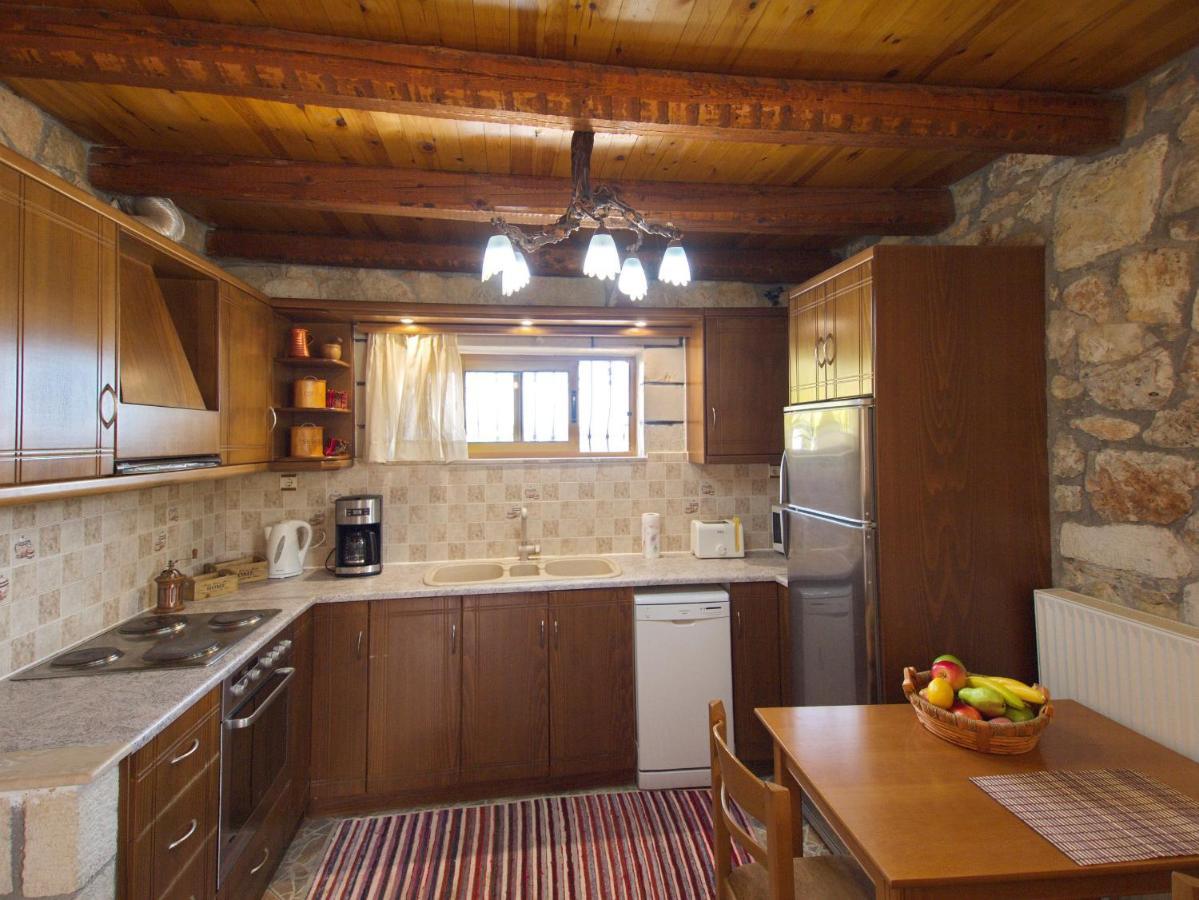 Villa Vangelis Stylos Crete Samonas Bagian luar foto