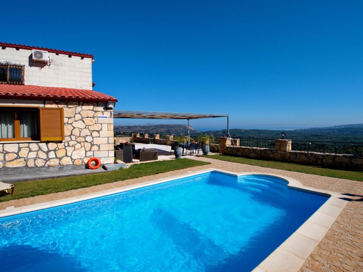 Villa Vangelis Stylos Crete Samonas Bagian luar foto