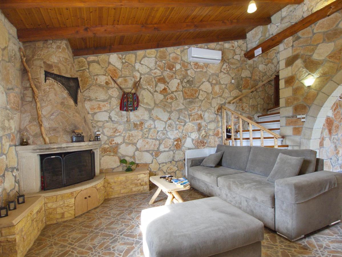 Villa Vangelis Stylos Crete Samonas Bagian luar foto