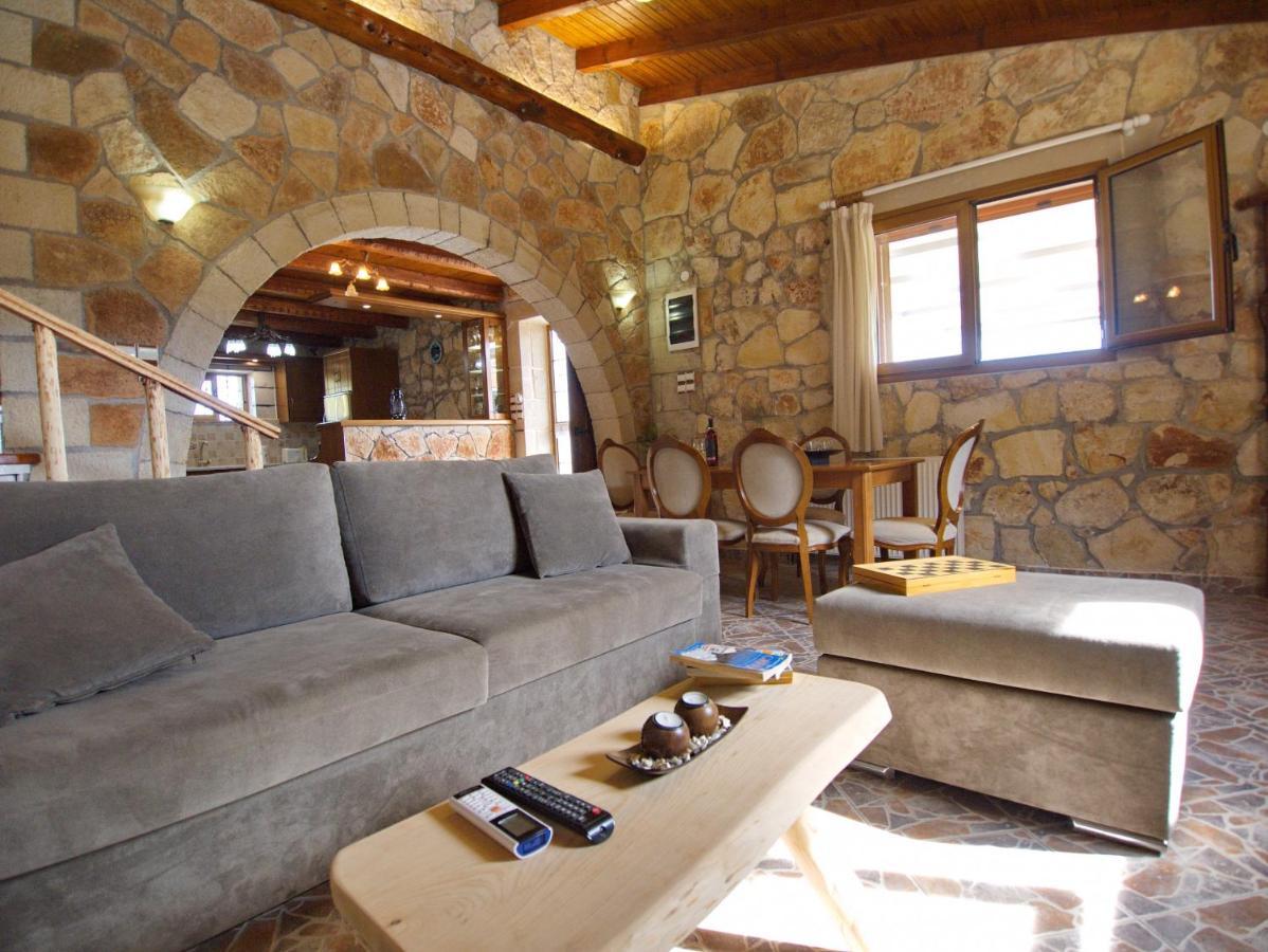 Villa Vangelis Stylos Crete Samonas Bagian luar foto