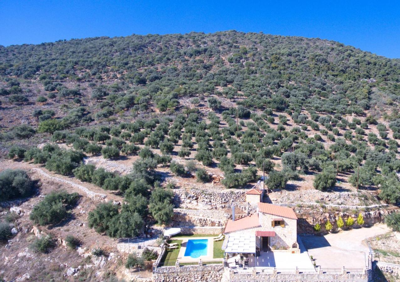 Villa Vangelis Stylos Crete Samonas Bagian luar foto