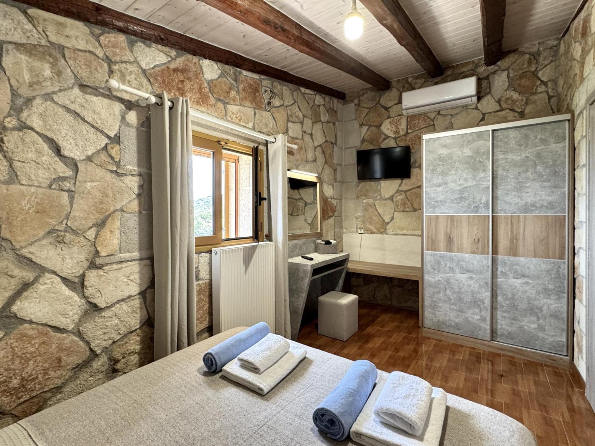 Villa Vangelis Stylos Crete Samonas Bagian luar foto